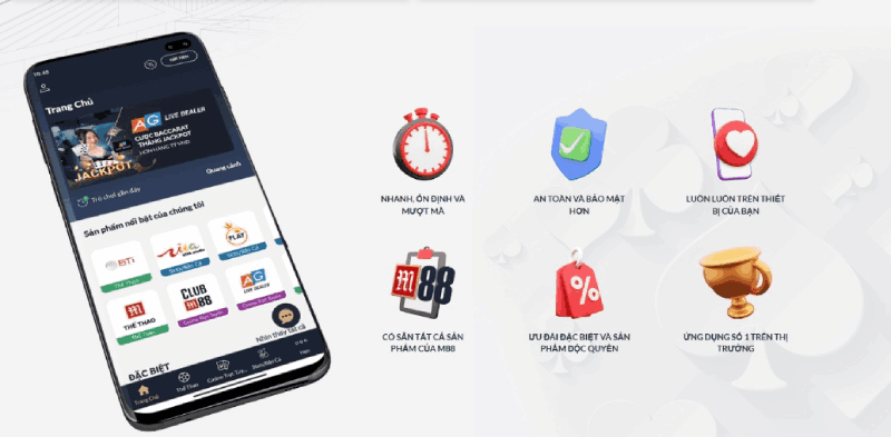 app cá cược M88