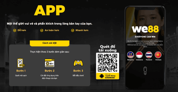 app nhà cái We88