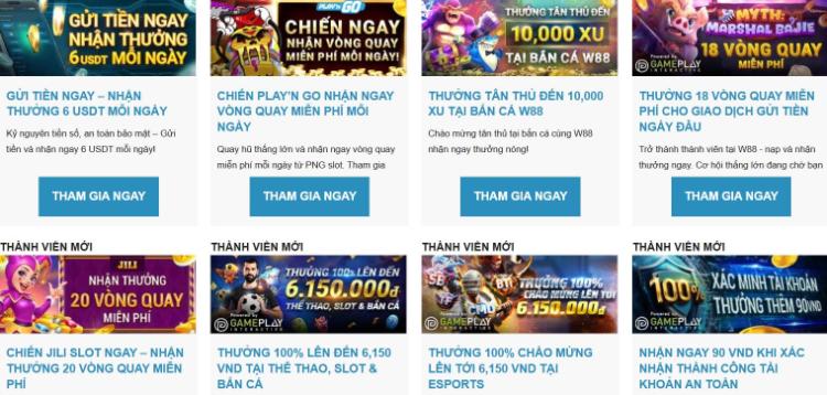 khuyến mãi W88