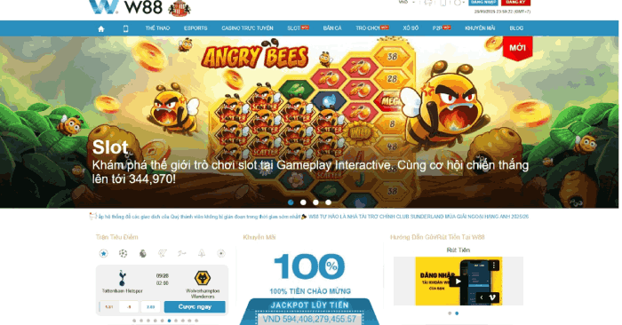 trang nhà cái W88