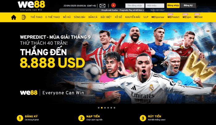 trang nhà cái We88